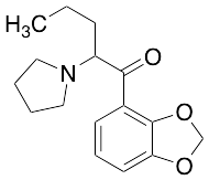 1-(1,3-benzodioxol-4-yl)-2-(1-pyrrolidinyl)-1-Pentanone