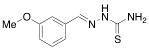 (2E)-2-[(3-Methoxyphenyl)methylene]hydrazinecarbothioamide