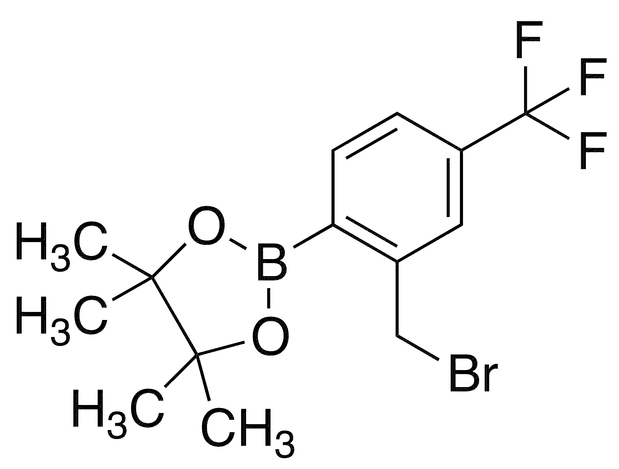 2-Bromomethyl-4-trifluoromethylphenylboronic Acid Pinacol Ester