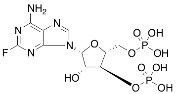 9-(3,5-Di-O-phosphono-beta-D-arabinofuranosyl)-2-fluoro-9H-purin-6-amine