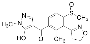 (3-(4,5-dihydro-isoxazol-3-yl)-4-methanesylfinyl-2-methylphenyl)(5-hydroxy-1-methyl-1H-pyrazol-4-yl)methanone