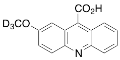 2-Methoxy-9-acridinecarboxylic-d3 Acid