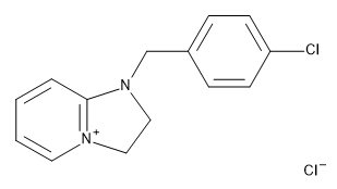 1-[(4-Chlorophenyl)methyl]-2,3-dihydroimidazo[1,2-a]pyridinium Chloride