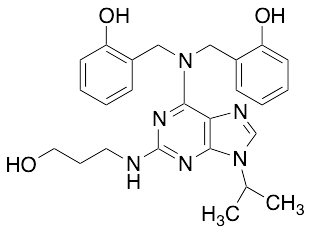 6-[N,N-Di(2-hydroxybenzyl)amino]-2-[(3-hydroxypropyl)amino]-9-isopropylpurine