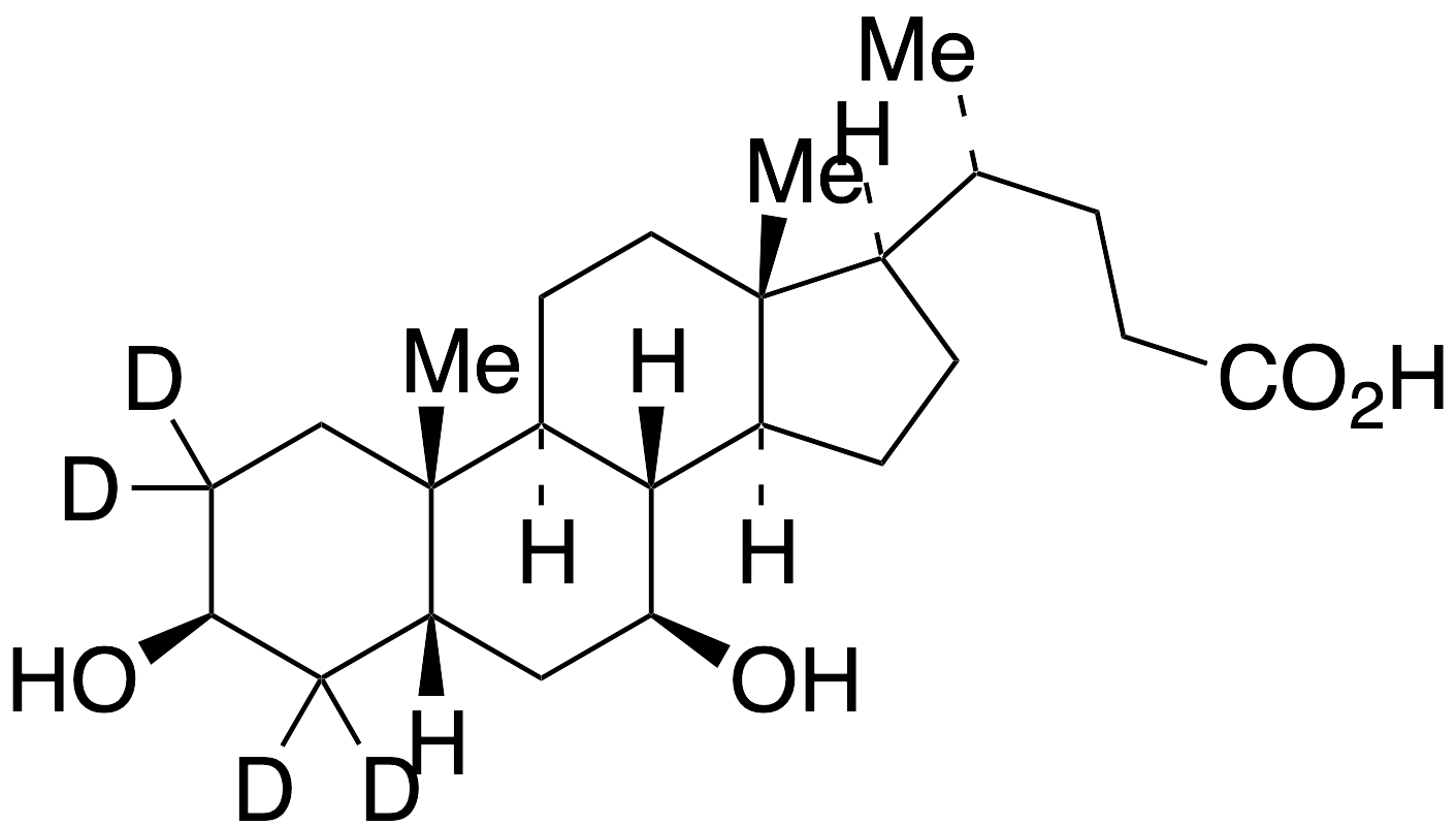 3beta-Ursodeoxycholic Acid-d4