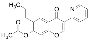 4-Oxo-6-propyl-3-(pyridin-2-yl)-4H-chromen-7-yl Acetate