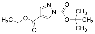 1-​Tert-​butyl 4-​ethyl 1H-​pyrazole-​1,​4-​dicarboxylate
