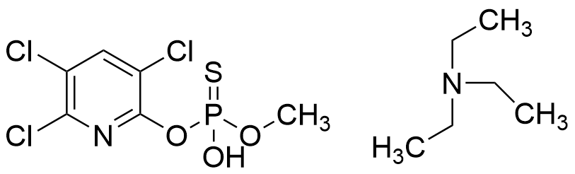 Chlorpyriphos-methyl Desmethyl Triethylamine salt