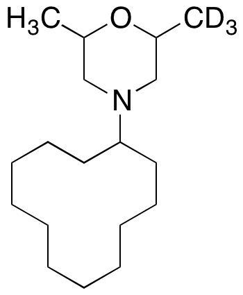 4-Cyclododecyl-2-methyl-6-(d3)methylmorpholine