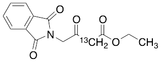 4-Phthalimidoacetoacetic Acid Ethyl Ester-13C