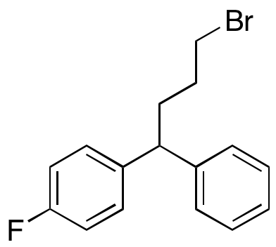 1-(4-Bromo-1-phenylbutyl)-4-fluorobenzene