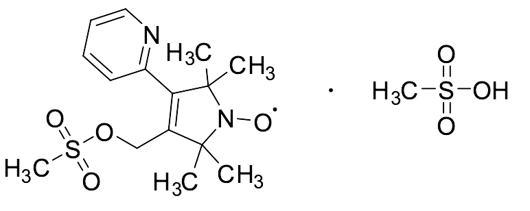 (1-Oxyl-2,2,5,5-tetramethyl-4-(pyridin-3-yl)-2,5-dihydro-1H-pyrrol-3-yl)methyl Methanesulfonate Salt