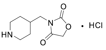 3-(piperidin-4-ylmethyl)oxazolidine-2,4-dione hydrochloride