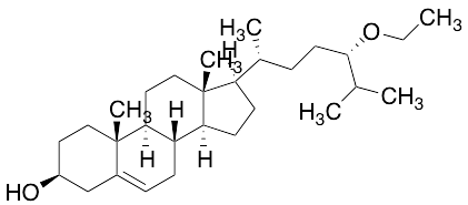 (2R,5S)-(1'-Ethoxy-2'-methylpropyl)-5-cholenate--3beta-ol