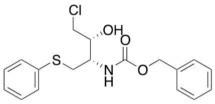 (2R,3S)-1-Chloro-2-hydroxy-3-[(benzyloxycarbonyl)amino]-4-(phenylthio)butane