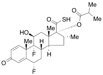(6a,​11b,​16a,​17a)​-6,​9-​Difluoro-​11-​hydroxy-​16-​methyl-​17-​(2-​methyl-​1-​oxopropoxy)​-​3-​oxo-androsta-​1,​4-​diene-​17-​carbothioic Acid