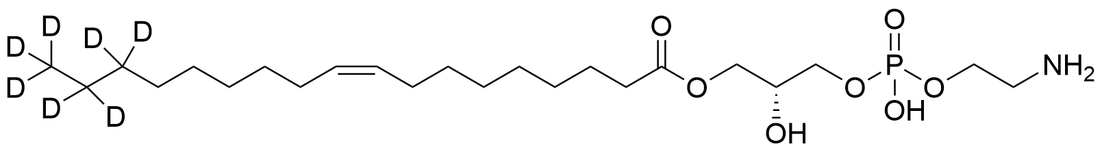 1-Oleoyl(d7)-2-hydroxy-sn-glycero-3-phosphoethanolamine
