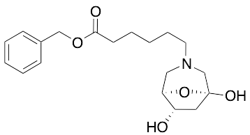 Benzyl 6-((1R,5R,6S)-1,6-Dihydroxy-8-oxa-3-azabicyclo[3.2.1]octan-3-yl)hexanoate