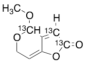(S)-Patulin Methyl Ether-13C3