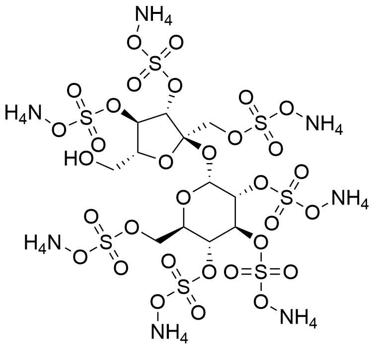 beta-D-fructofuranosyl alpha-D-glucopyranoside Heptakis Ammonium Salt