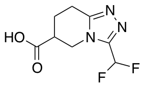 3-(difluoromethyl)-5H,6H,7H,8H-[1,2,4]triazolo[4,3-a]pyridine-6-carboxylic acid
