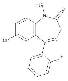 Fludiazepam [A crystalline solid]