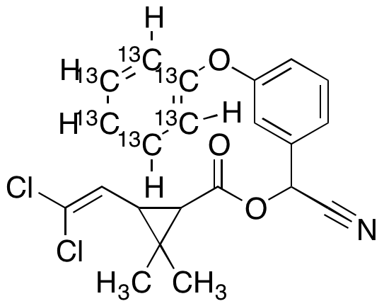 Cypermethrin-phenoxy-13C6
