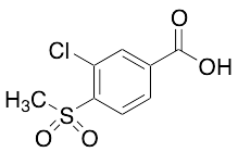 3-Chloro-4-(methylsulfonyl)-benzoic Acid