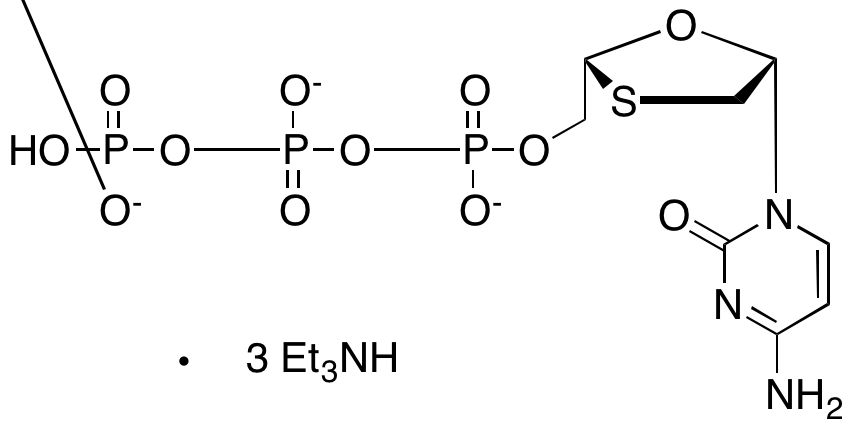 Lamivudine Triphosphate Triethylamine Salt (90%)
