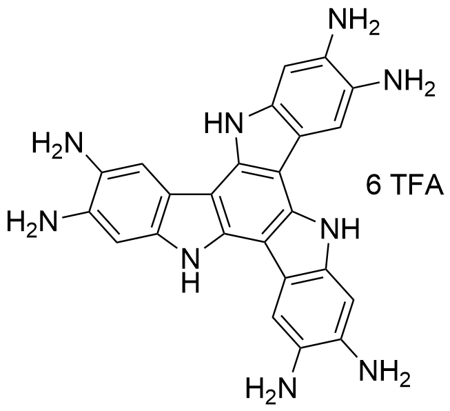 10,15-Dihydro-5H-diindolo[3,2-a:3',2'-c]carbazole-2,3,7,8,12,13-hexaamine Trifluoroacetic Acid