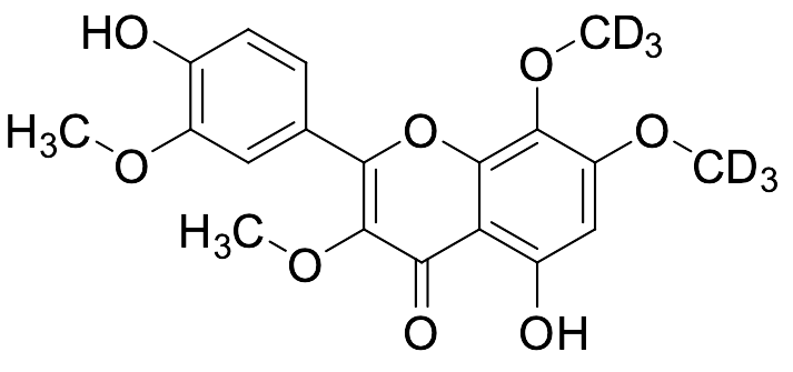 4',5-Dihydroxy-3,3',7,8-tetramethoxyflavone-D6