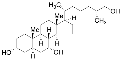 (25R)-5beta-Cholestane-3alpha,7alpha,26-triol