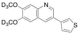 6,7-Dimethoxy-3-(3-thienyl)quinoline-d6