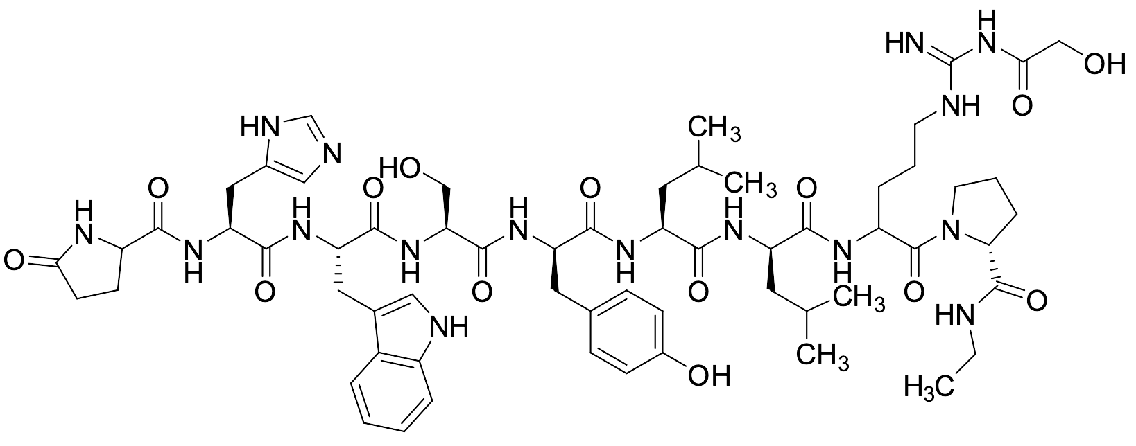 2-Hydroxyacetyl Leuprolide Impurity