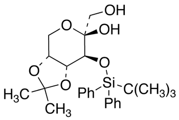 3-tert-Butyldiphenylsilyl-4,5-O-(1-methylethyldiene)-Beta-D-fructopyranose