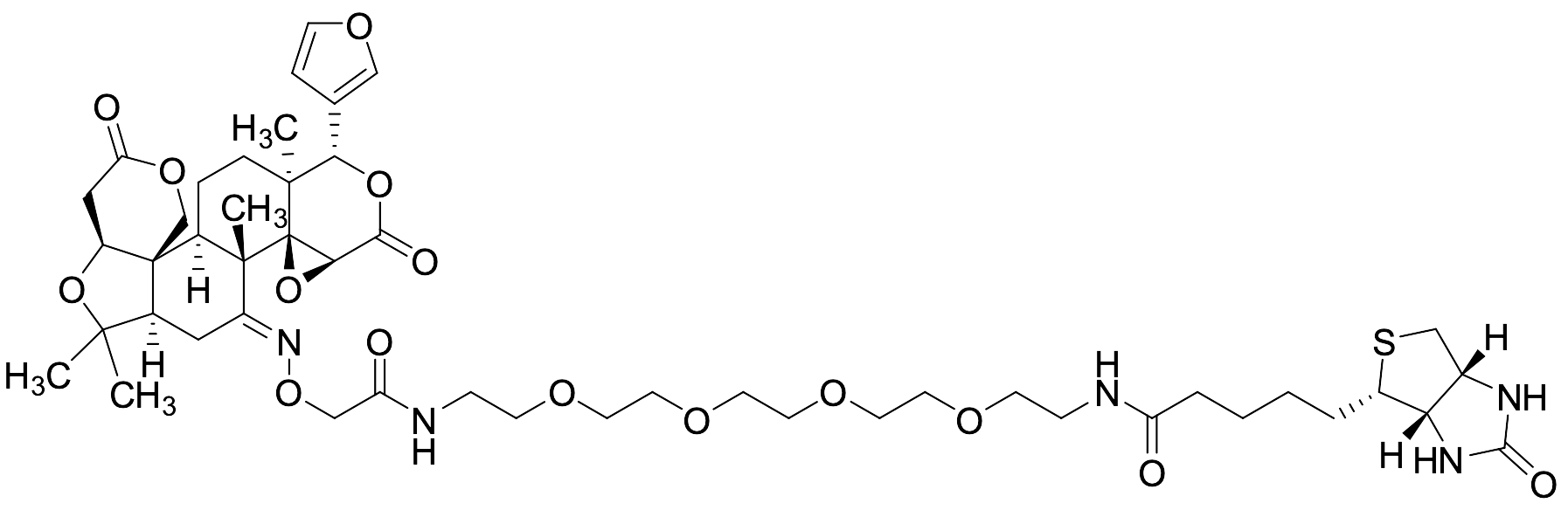 Limonin 7-(O-(17-Biotinylamino-2-oxo-6,9,12,15-tetraoxa-3-azaheptadecyl))oxime