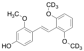 (E)-​4-​(2,​6-​Dimethoxystyryl)-​3-​methoxyphenol-d6