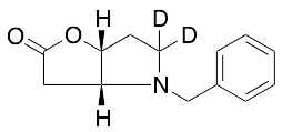 (3aR-cis)-Hexahydro-4-(phenylmethyl)-2H-furo[3,2-b]pyrrol-2-one-d2