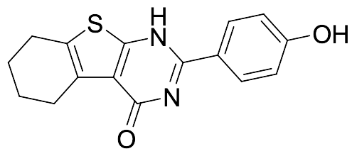 2-(4-Hydroxyphenyl)-5,6,7,8-tetrahydrobenzo[4,5]thieno[2,3-d]pyrimidin-4(1H)-one