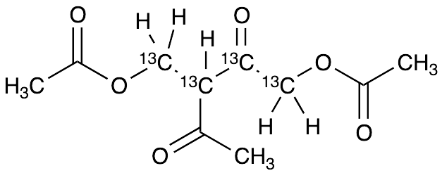 2-Acetyl-3-oxobutane-1,4-diyl diacetate-13C4