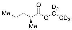 (S)-2-Methylvaleric Acid Ethyl Ester-d5
