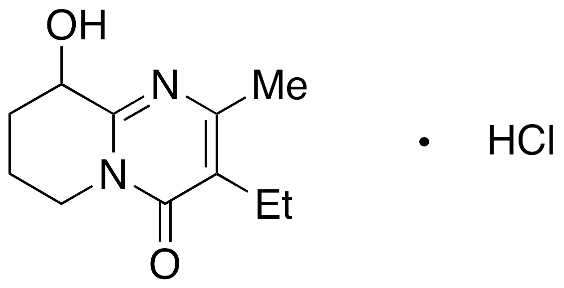 3-Ethyl-6,7,8,9-tetrahydro-9-hydroxy-2-methyl-4H-pyrido[1,2-a]pyrimidin-4-one Hydrochloride