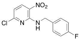 6-Chloro-N-[(4-fluorophenyl)methyl]-3-nitro-2-pyridinamine