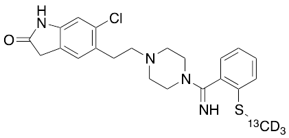 S-Methyldihydroziprasidone-13C,d3