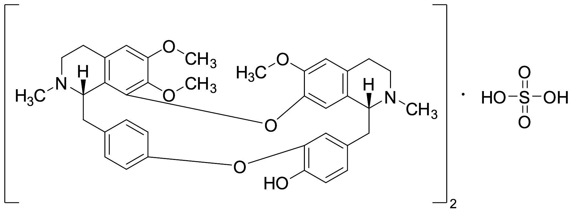 Oxyacanthine Sulfate