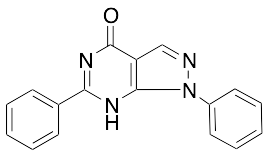 1,6-Diphenyl-1H-pyrazolo[3,4-d]pyrimidin-4(7H)-one