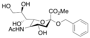 N-Acetyl-2-O-benzyl-neuraminic Acid Methyl Ester, 85%