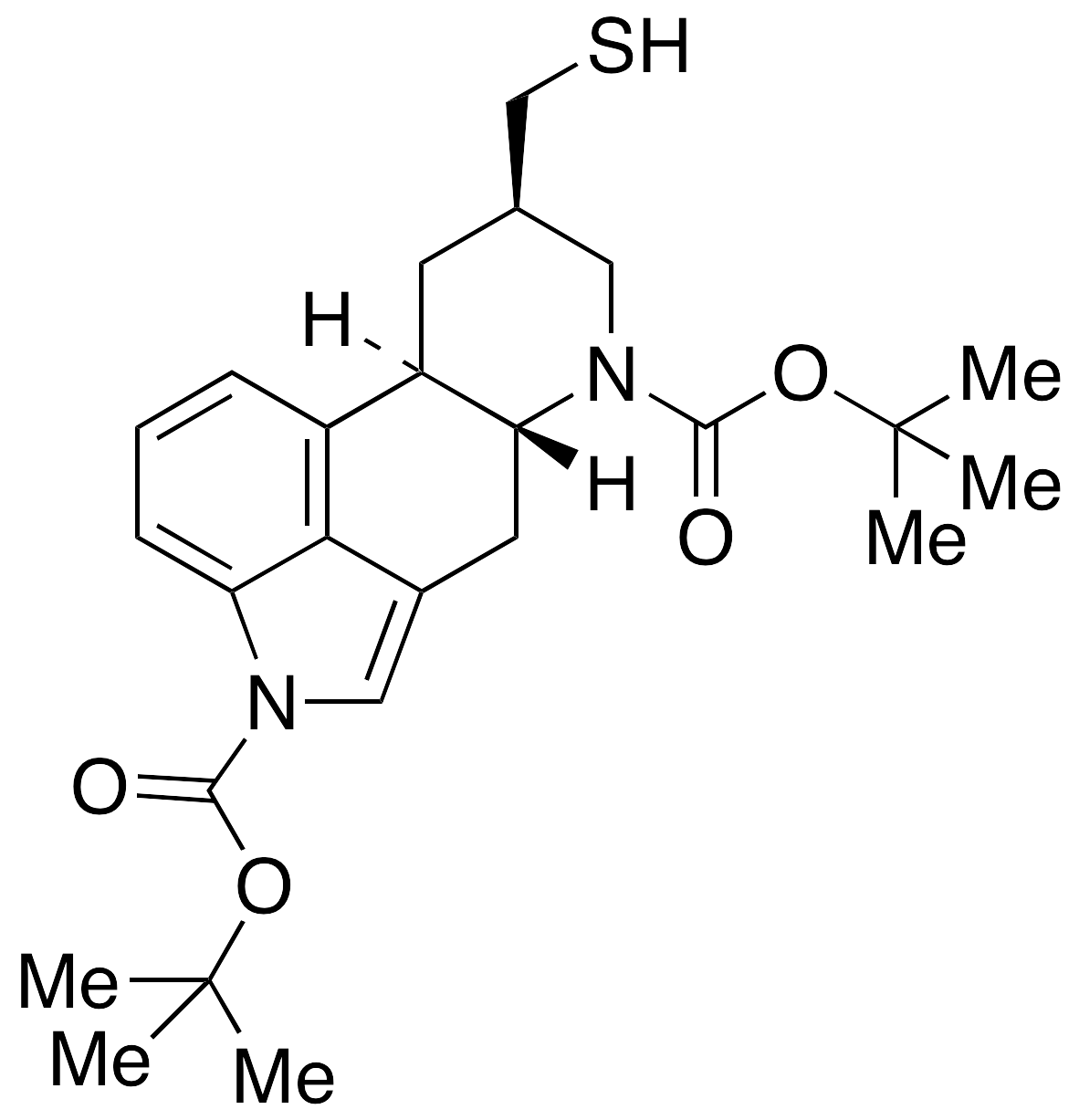 1,6-Bis-boc-8Beta-(thiomethyl)ergoline