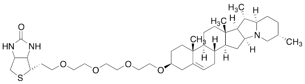 3-(11-Biotinyl-3,6,9-trioxaundecoxy)solanidine