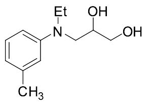 3-(N-Ethyl-m-toluidino)-1,2-propanediol